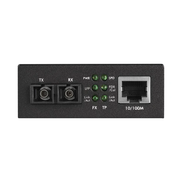 Conversor de mídia Intelbras KFS1120 monomodo para distâncias de até 20 km com taxa de transmissão de 1 Gbps - Foto 3