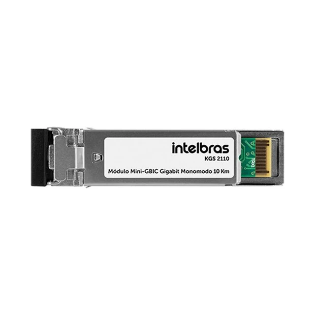 Módulo Mini-GBIC Intelbras KGS 2110 monomodo para Ethernet com alcance de 10 km e instalação Plug & Play - Foto 3