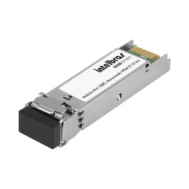 Módulo mini-GBIC Intelbras KGSD 2110 B WDM para conexões de fibra óptica até 10 km com instalação Plug & Play - Foto 2