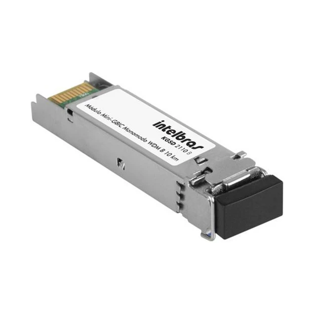 Módulo mini-GBIC Intelbras KGSD 2110 B WDM para conexões de fibra óptica até 10 km com instalação Plug & Play - Foto 3