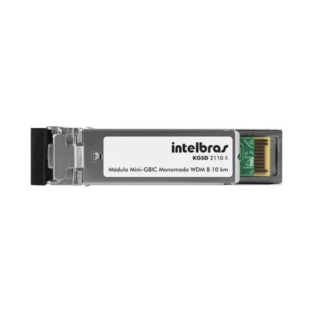 Módulo mini-GBIC Intelbras KGSD 2110 B WDM para conexões de fibra óptica até 10 km com instalação Plug & Play - Foto 4