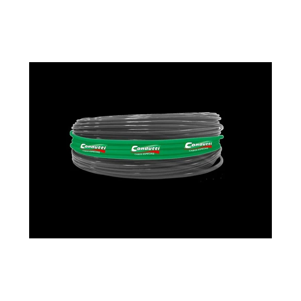 Cabo de alta isolação Condutti 7mm preto com isolação em polietileno e capa externa em PVC resistente a altas temperaturas - Foto 2
