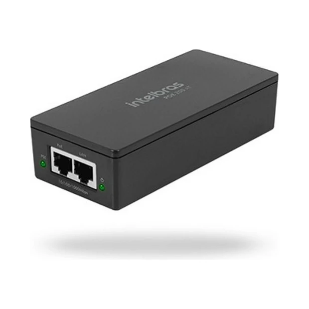Injetor PoE Intelbras POE 200 AT compatível com 802.3af/at e com até 30 W de potência de saída - Foto 2