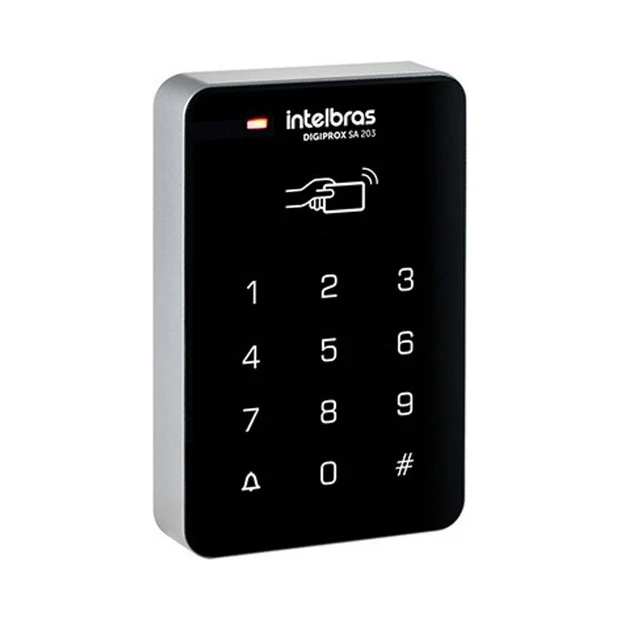 Controlador de acesso Intelbras Digiprox SA 203 com teclado touch screen e suporte para até 1000 usuários - Foto 2