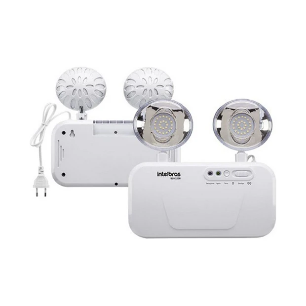 Bloco de iluminação autônomo Intelbras BLA 2200 com faróis direcionáveis e autonomia de 2 horas para emergências - Foto 2