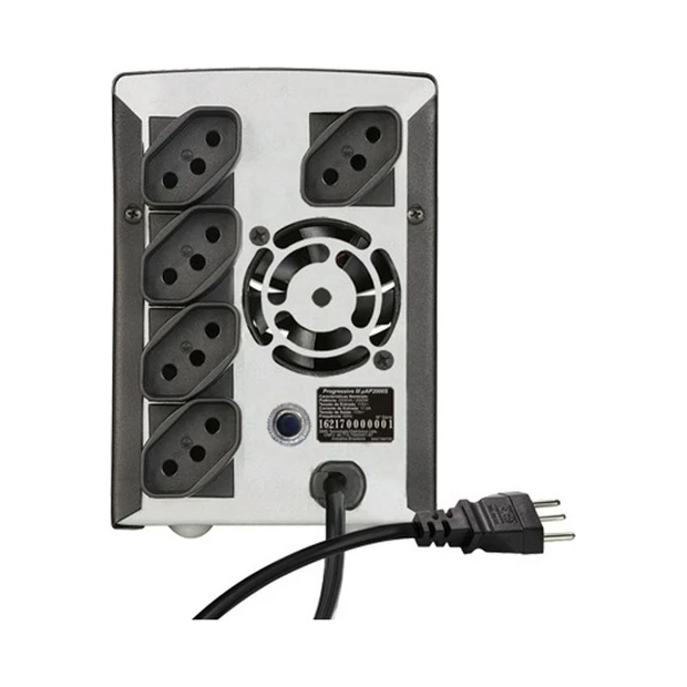 Estabilizador SMS Progressive Laser III 1000 VA bivolt automático com 5 tomadas NBR 14136 e saída de 115V - Foto 2