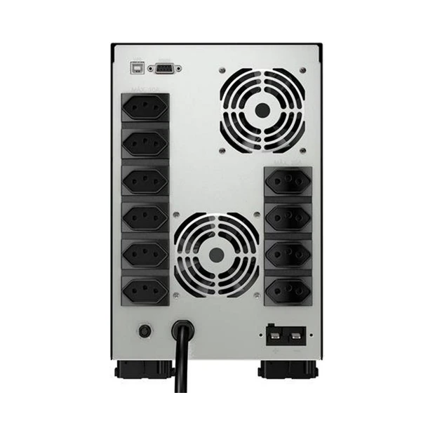 Nobreak SMS Power Sinus UPS 3200 VA monovolt 220 V com forma de onda senoidal pura e 10 tomadas NBR 14136 - Foto 2