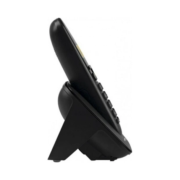 Telefone sem fio digital Intelbras TS 3110 preto com design ergonômico e tecnologia DECT 6.0 para chamadas nítidas - Foto 3