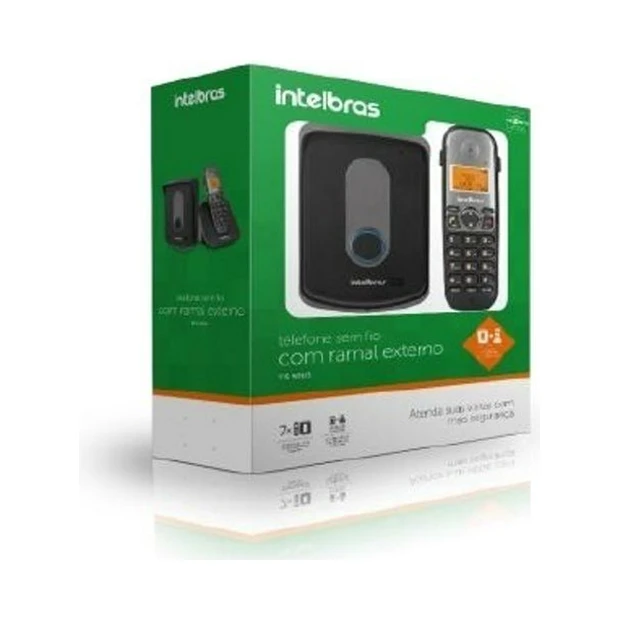 Porteiro sem fio Intelbras TIS 5010 com tecnologia DECT 6.0 e capacidade para abrir dois portões - Foto 2