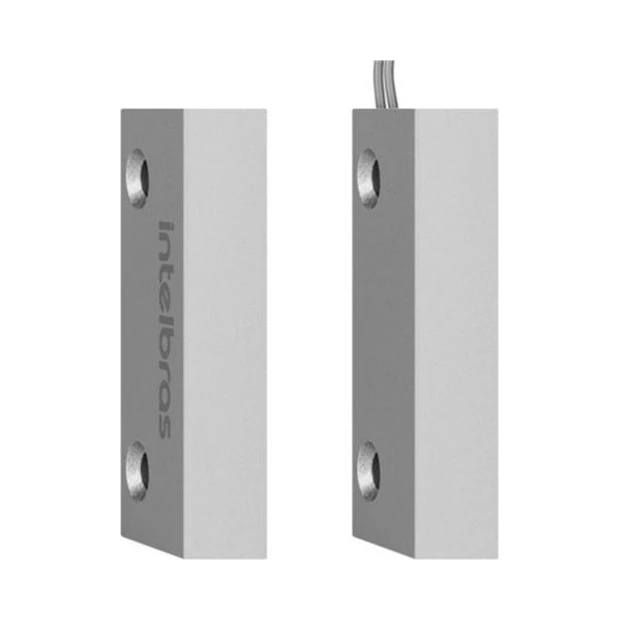 Sensor magnético com fio Intelbras XAS Porta de aço mini com acabamento discreto e material anticorrosivo - Foto 3