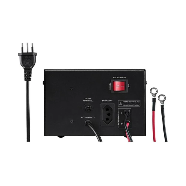 Nobreak Intelbras GNB 1500 VA 220V para automatizadores de portões com conector de engate rápido SB 50 - Foto 3