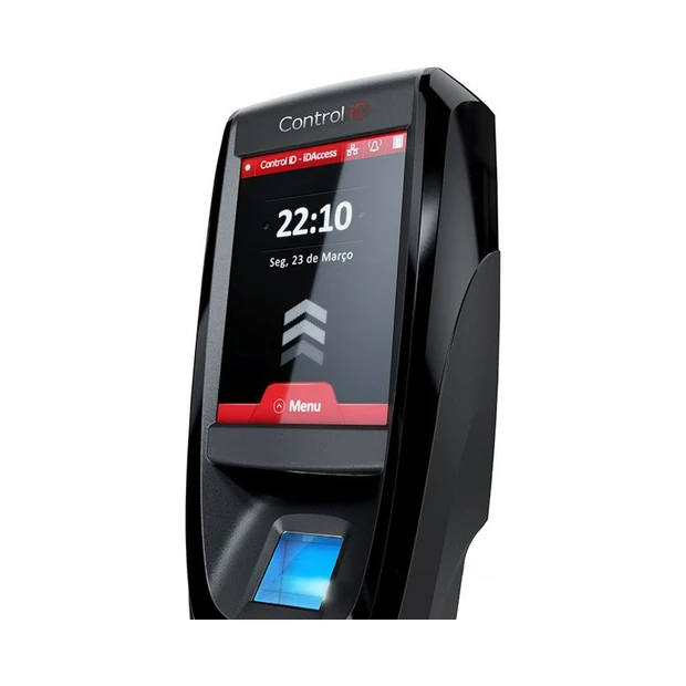 Controle de acesso CONTROL ID iDAccess Pro com biometria e display touchscreen de 3,5 polegadas - Foto 2