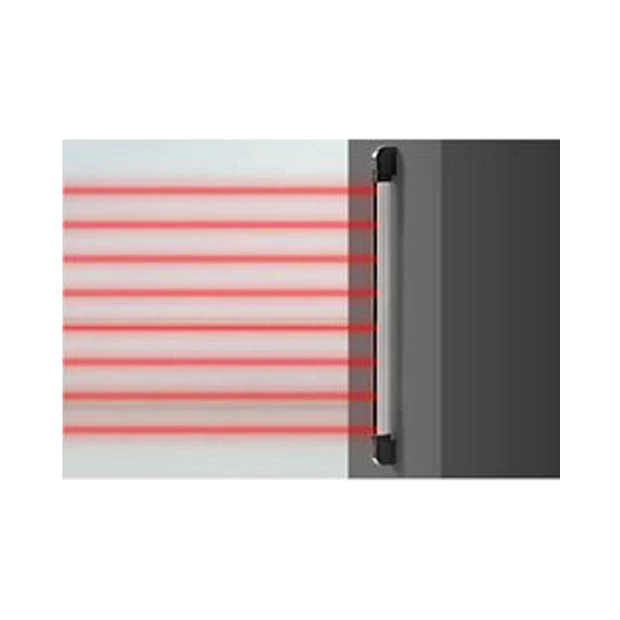 Sensor de barreira infravermelho ativo Intelbras IVA 7100 Octa com 8 feixes e alcance de 100 metros - Foto 3