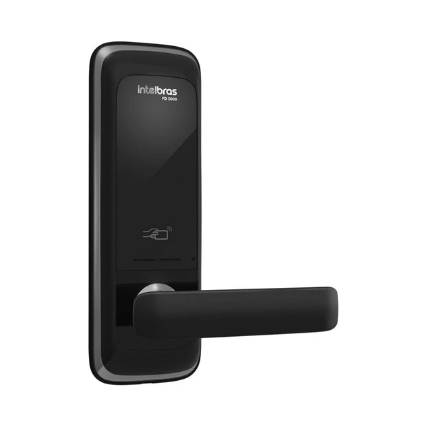 Fechadura digital Intelbras FD 3000 com acesso por senha e tag de proximidade para segurança e praticidade - Foto 2