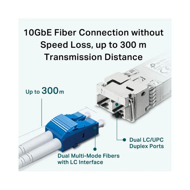 TL-SM5110-SR MULTIMODO 10GBASE-SR SFP+ LC TRANSCEIVER - Foto 6