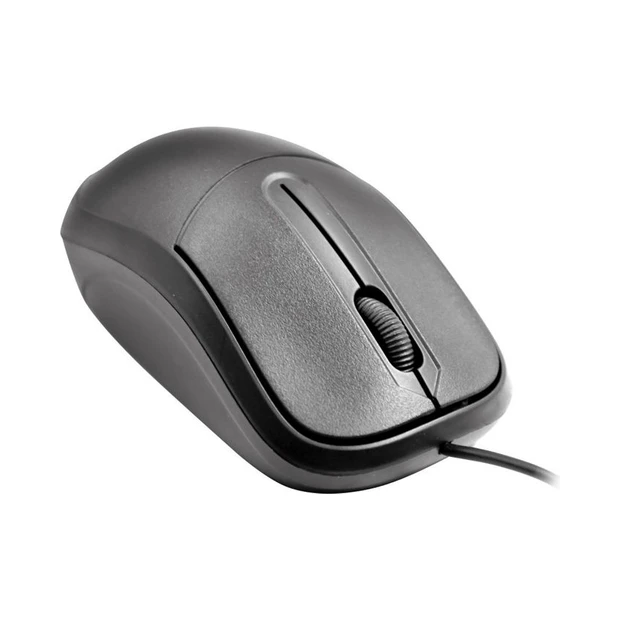 Mouse óptico C3 TECH MS-35BK USB preto com 1000 DPI e cabo de 1,10m para desktops e notebooks - Foto 2