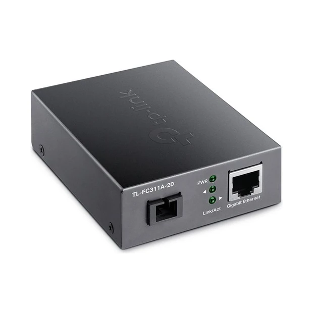 Conversor de mídia TP-LINK TL-FC311A-20 gigabit monomodo com porta RJ-45 e alcance de 20 km - Foto 2