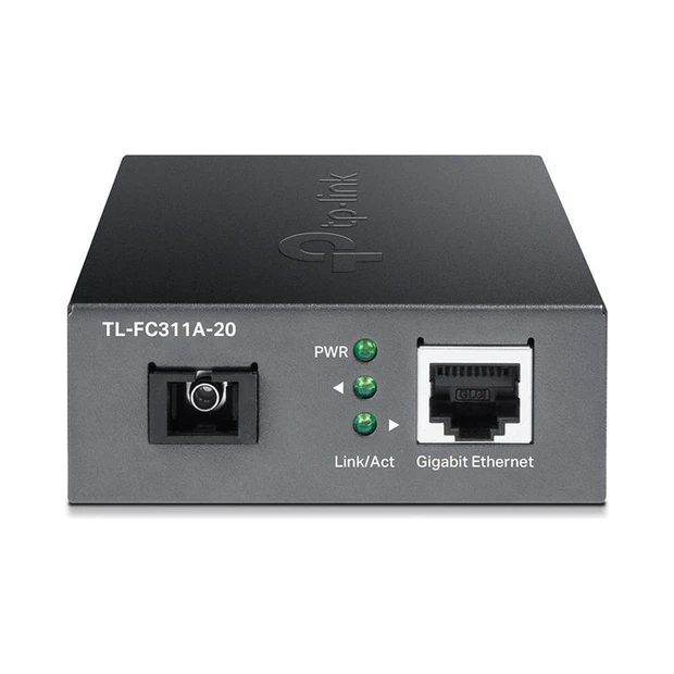 Conversor de mídia TP-LINK TL-FC311A-20 gigabit monomodo com porta RJ-45 e alcance de 20 km - Foto 3