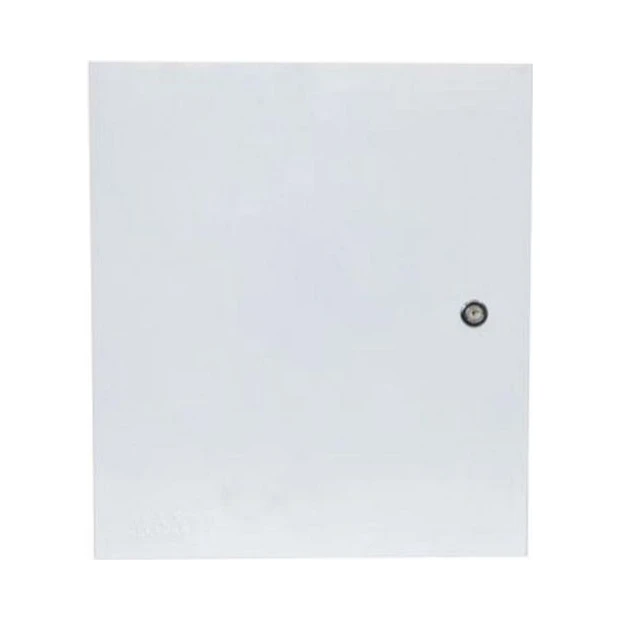 Caixa metálica MAX ELETRON 35x40cm branca com fechadura e ventilação lateral para proteção de DVRs - Foto 4