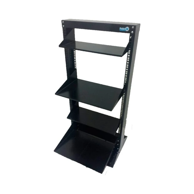 Rack torre PROTECTM 40U 19 com excelente fluxo de ar e organizadores de cabos verticais inclusos - Foto 3