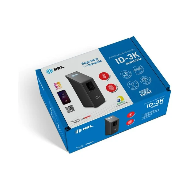 Controlador de biometria HDL RFID/BLE com suporte para 3000 usuários e conectividade Bluetooth e Wi-Fi - Foto 5