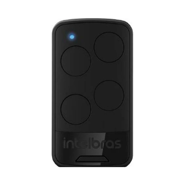 Controle remoto Intelbras EP04 com 4 botões independentes e frequência de 433,92 MHz para automatizadores de portões - Foto 2