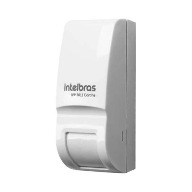 Sensor passivo Intelbras IVP 3011 cortina com detecção frontal precisa e ângulo de proteção de 15 graus - Foto 3