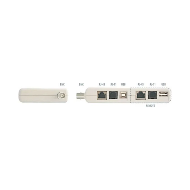 Testador de cabos multifuncional Bluecom para RJ11 RJ45 USB e BNC com LEDs indicativos e suporte a padrões EIA/TIA - Foto 2