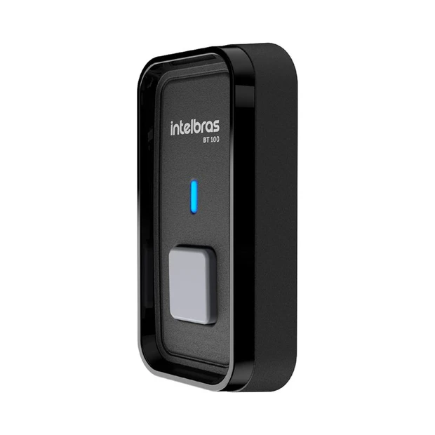 Botoeira sem fio Intelbras BT 100 preta com proteção IP44 e alcance de 100 metros para controle de portas e portões - Foto 2