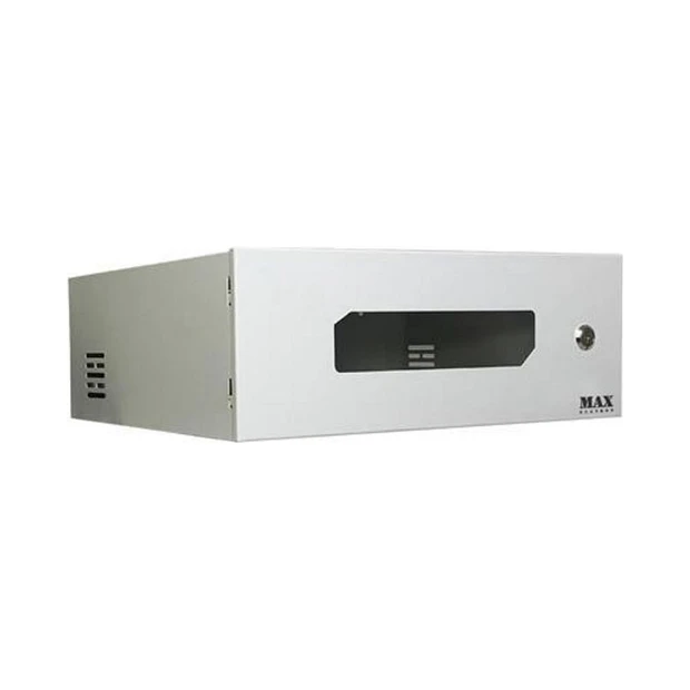 Mini rack MAX ELETRON 15 polegadas branco com porta de visor acrílico e estrutura em aço soldado - Foto 3