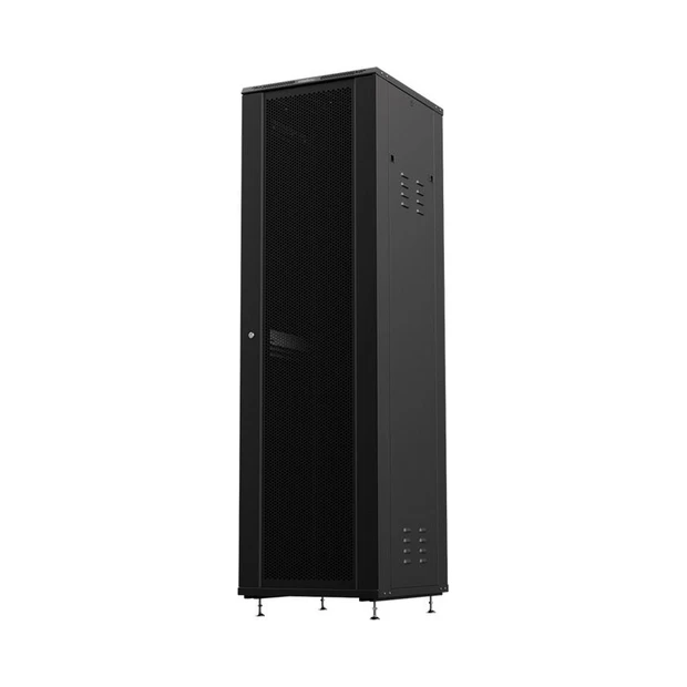 Rack de piso Intelbras RPD 4467 PP desmontável com 44U de altura e porta perfurada para ventilação - Foto 3