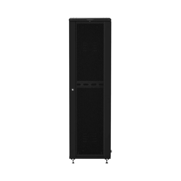 Rack de piso Intelbras RPD 4467 PP desmontável com 44U de altura e porta perfurada para ventilação - Foto 4