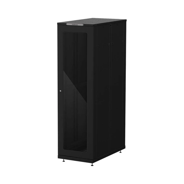 Rack de piso desmontável Intelbras RPD 4417 preto com 44U de altura e 1070mm de profundidade - Foto 2