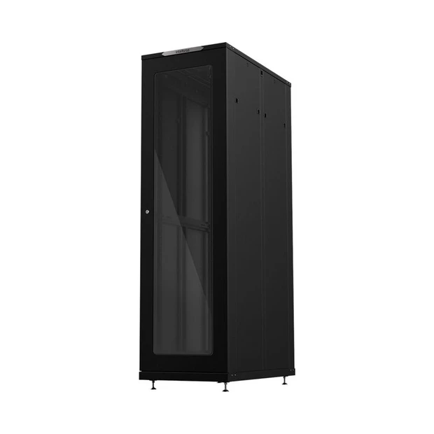 Rack de piso desmontável Intelbras RPD 4417 preto com 44U de altura e 1070mm de profundidade - Foto 3