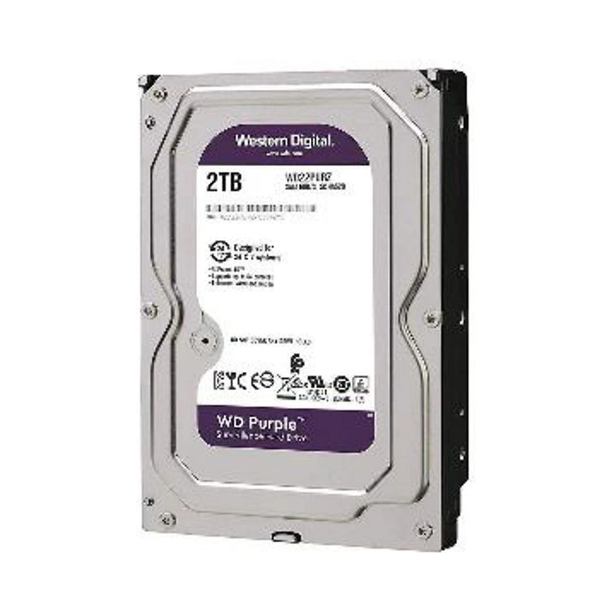 Hd Wd Purple 2tb Sata 6 Gb/s 5400rpm 64mb Wd23purz - Distribuidora