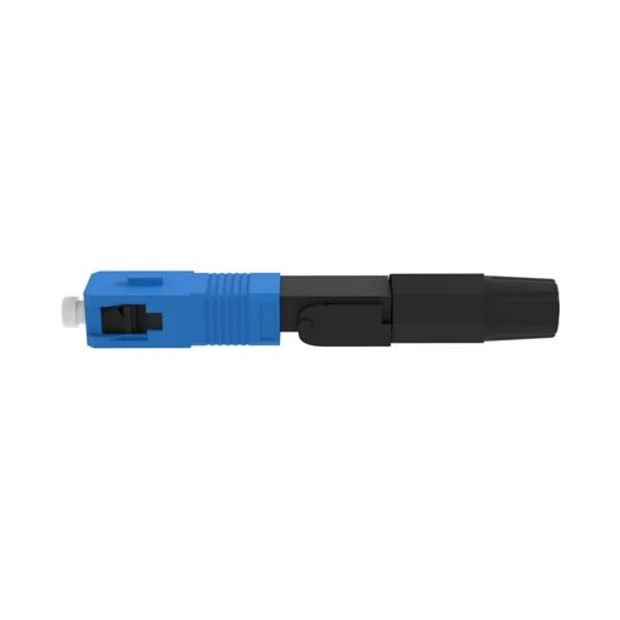 Conector óptico de campo SC/UPC azul 2 FLEX para montagem rápida em redes FTTH com baixa perda de inserção - Foto 2