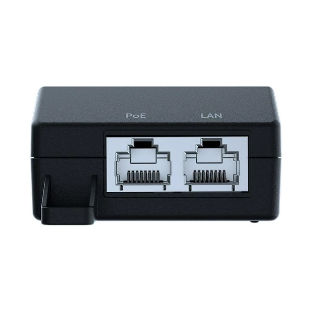 Injetor PoE Intelbras I1002G-P com 2 portas gigabit Ethernet e potência PoE de até 30W - Foto 2