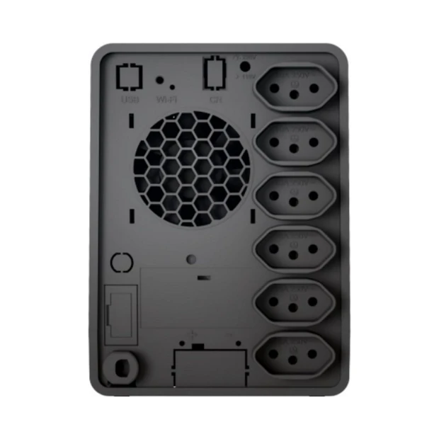 Nobreak STS LITE 1200 VA 220V com duas baterias internas e gabinete plástico anti-chama para proteção de equipamentos - Foto 2
