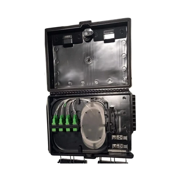 Caixa de terminação óptica CABLIX CTO-2116 TX2-16A completa com vedação IP65 para 16 clientes e proteção UV - Foto 2