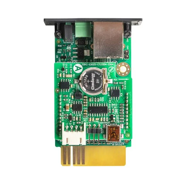 Placa SNMP Intelbras PGR 502S para gerenciamento remoto com monitoramento da qualidade da energia e desligamentos programados - Foto 3