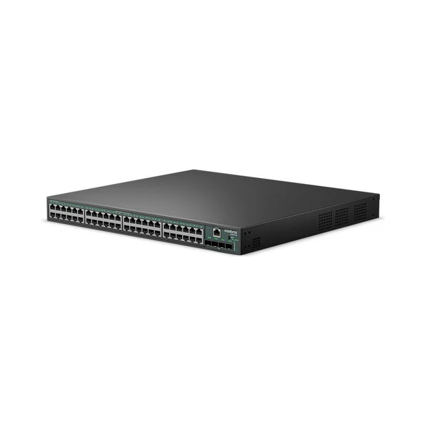 Switch gerenciável Intelbras S2352G-PB com 48 portas Gigabit Ethernet e 4 portas SFP+ para uplinks de 10 Gbps - Foto 3
