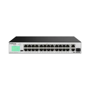 SWITCH 24 PORTAS 10/100 E 2 GIGABIT E 1 SFP COMBO S1026F-P