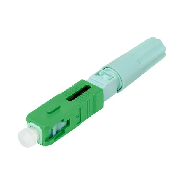 Conector óptico SC/APC SM 3mm verde Intelbras com baixa perda óptica e alta resistência à tração - Foto 5