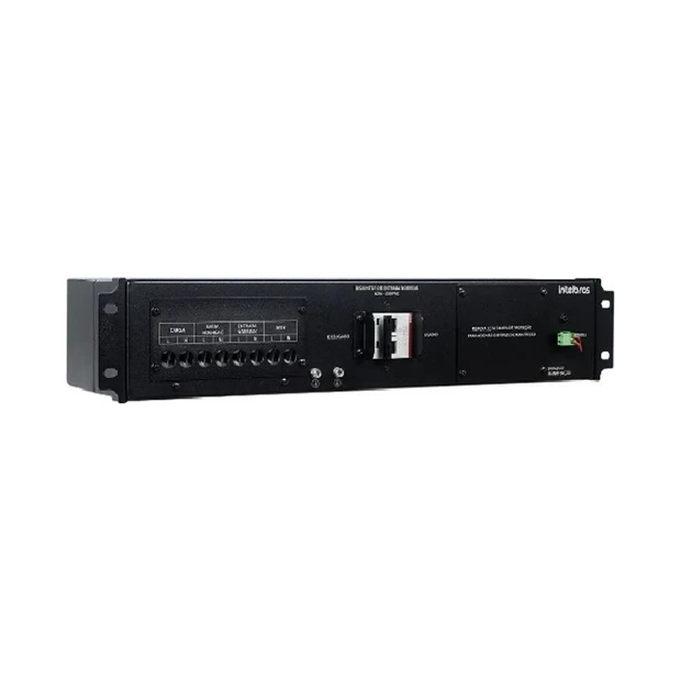 Chave bypass de manutenção Intelbras CBM 63A-RT metálica com disjuntor de 63 A e suporte para nobreaks de até 10 kVA - Foto 2