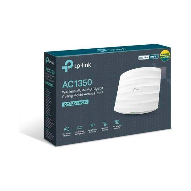 ACCESS POINT WIRELESS DUAL BAND GIGABIT AC1350 EAP225 N - Foto 3