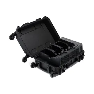 Estação de carregamento DJI BS100 compatível com baterias do drone Matrice 400 RTK para carregamento eficiente
