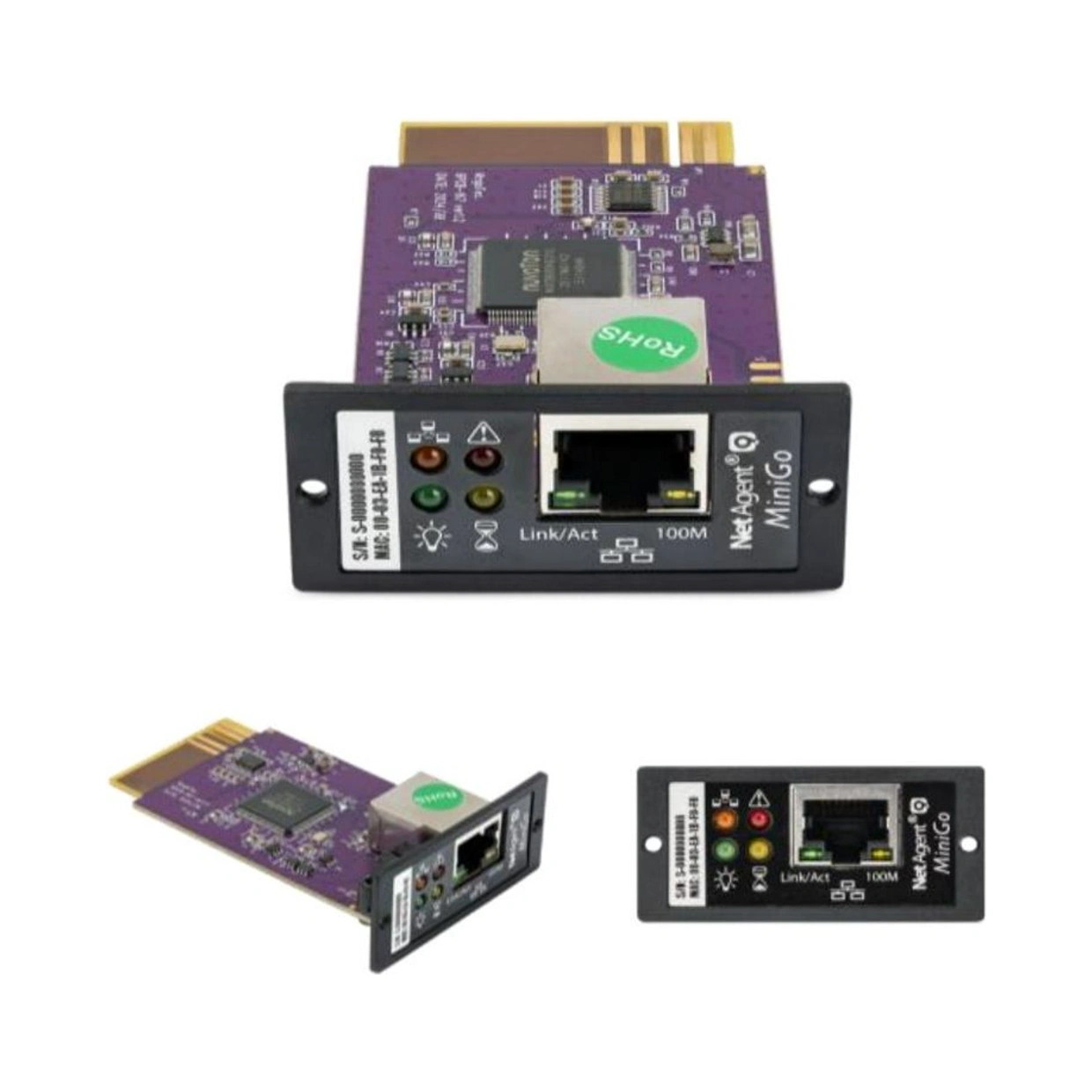 Placa Snmp Para Gerenciamento Remoto Pgr 801s - Distribuidora Route 66