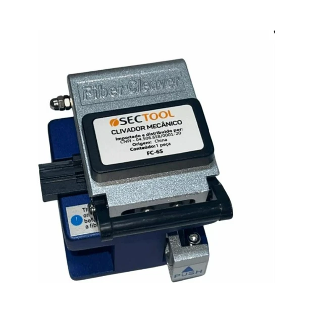 Kit universal FTTH Secon para conectorização óptica com medidor de potência e clivador mecânico em bolsa de transporte - Foto 2