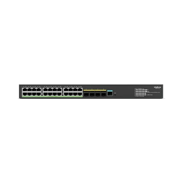 Switch gerenciável Intelbras SC 3170-24GP-4X com alta densidade de portas e gerenciamento inteligente - Foto 2