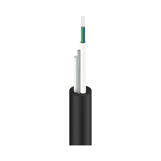Cabo óptico Intelbras CFOA-SM-ASU80-S-6FO-NR 6FO autossustentado com resistência de -20ºC a +65ºC - Foto 4